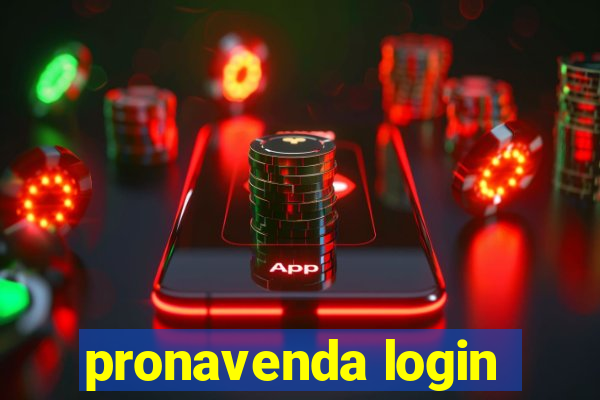 pronavenda login